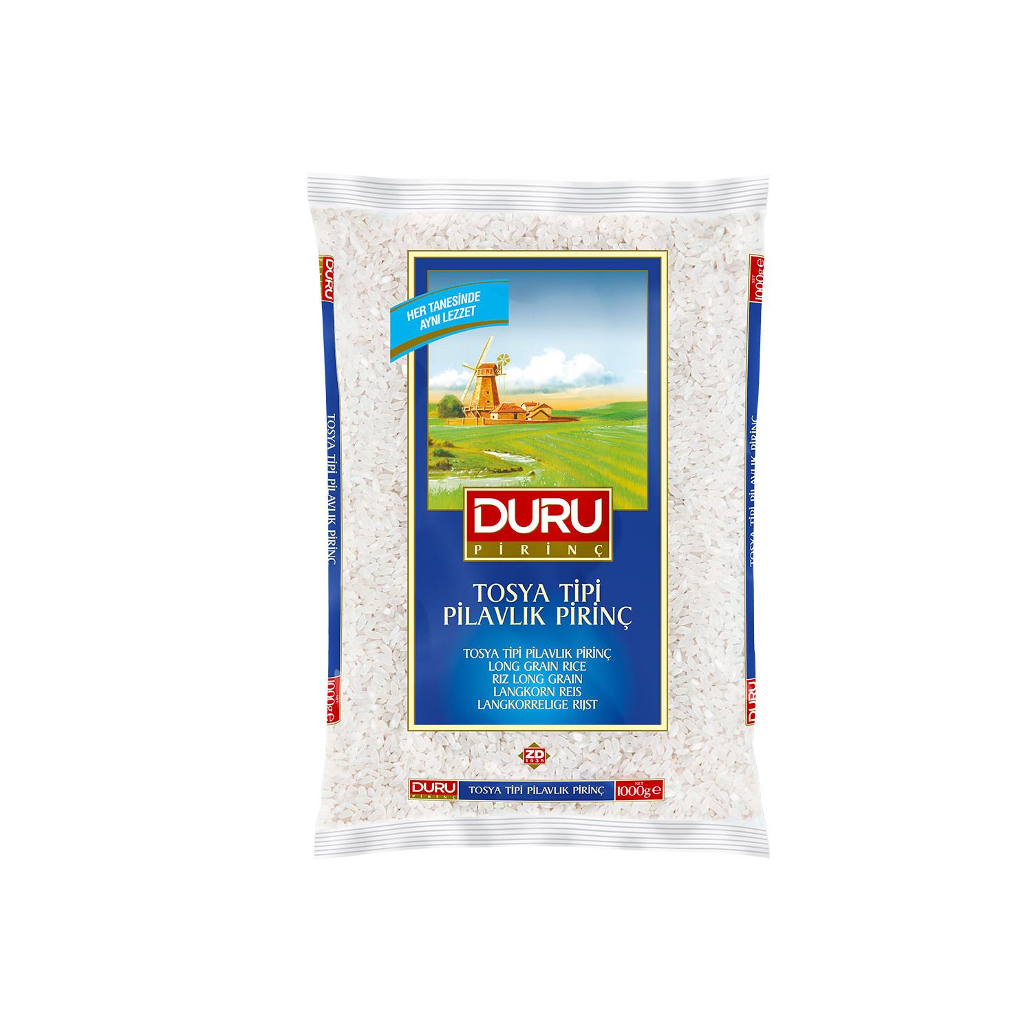 Duru Pirinç Tosya Pilav 10x1 kg Duru Pirinç Tosya Pilav 10x1 kg - Görsel 1