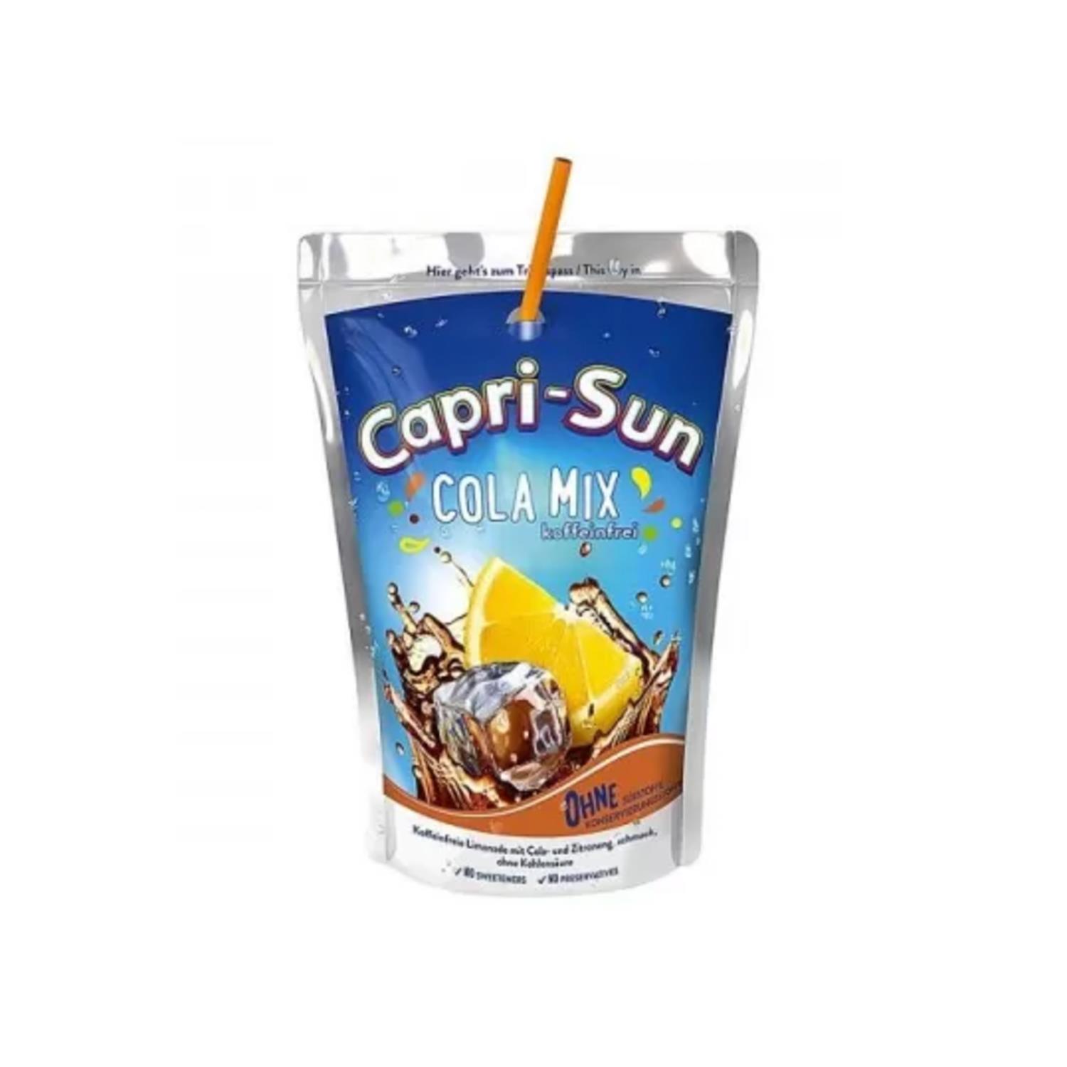 Capri Sun Cola Mix 4x200 ml Capri Sun Cola Mix 4x200 ml - Görsel 1