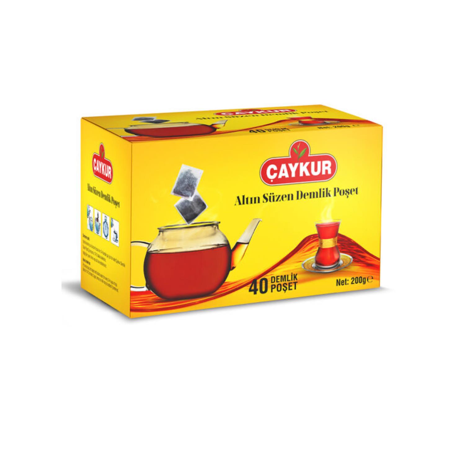 Çaykur Süzme Poşet Çay 16x200 g Çaykur Süzme Poşet Çay 16x200 g - Görsel 1