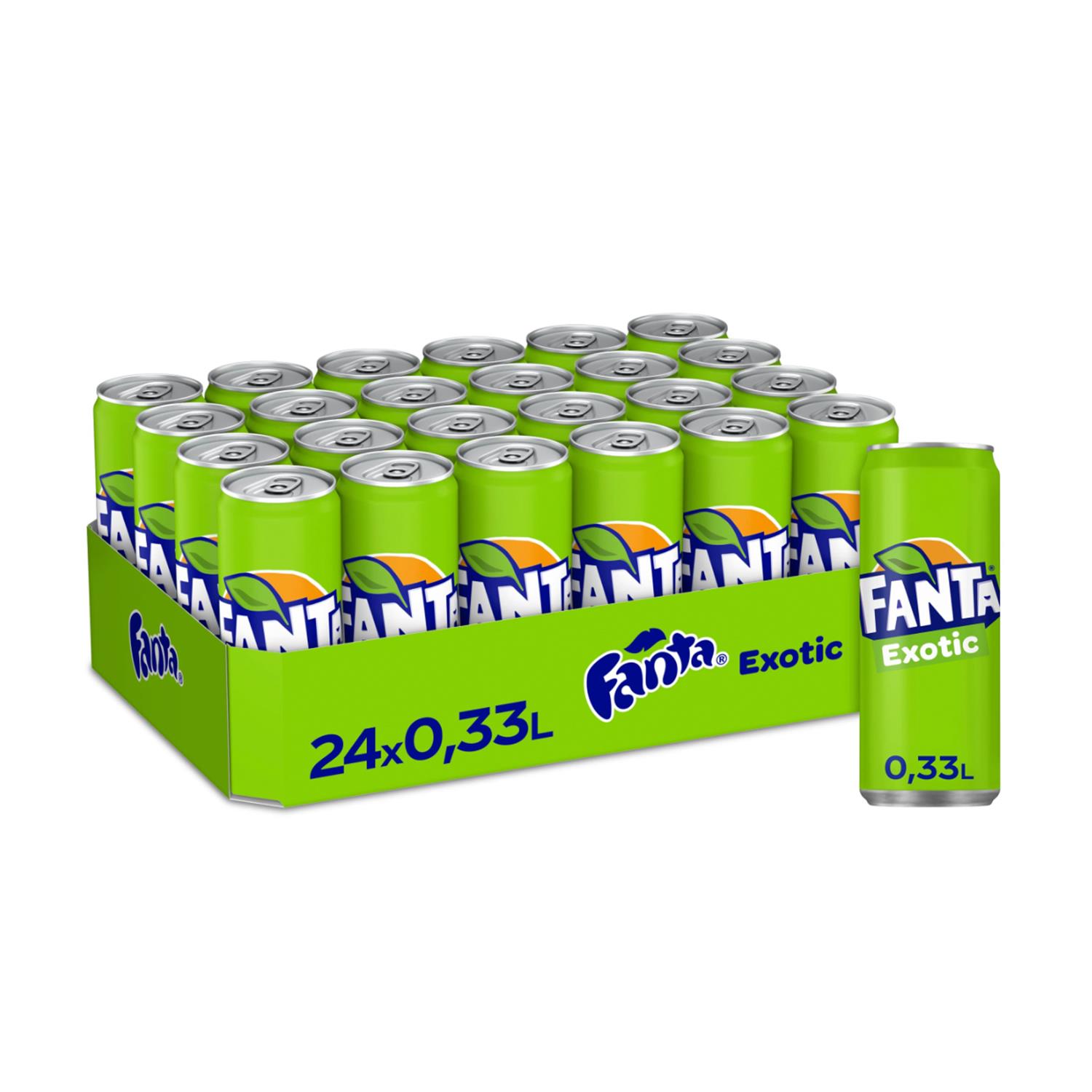 Cc Fanta Exotic 24x0,33 ml Cc Fanta Exotic 24x0,33 ml - Görsel 1