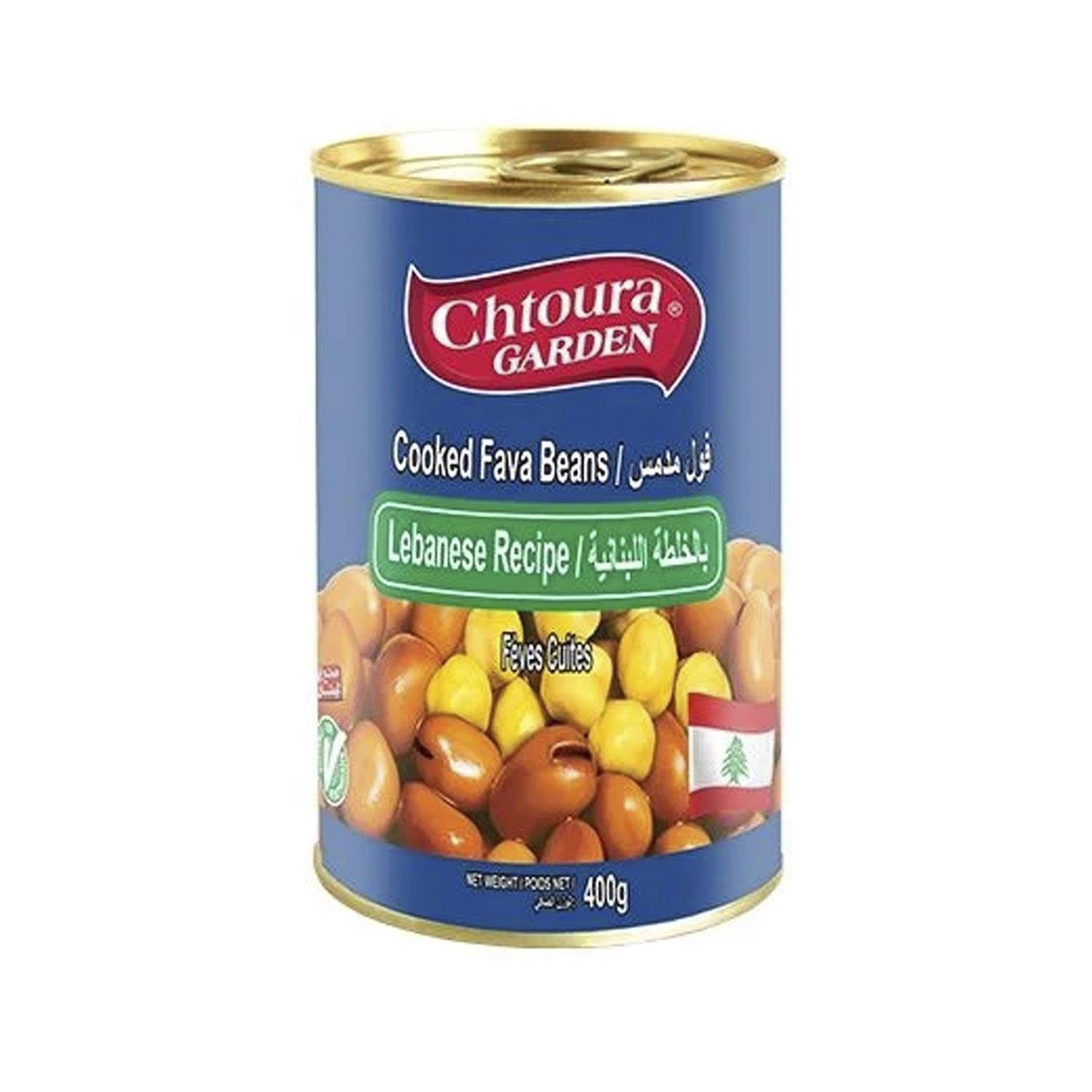 Chto Fava Beans Leban 24x400 g Chto Fava Beans Leban 24x400 g - Görsel 1