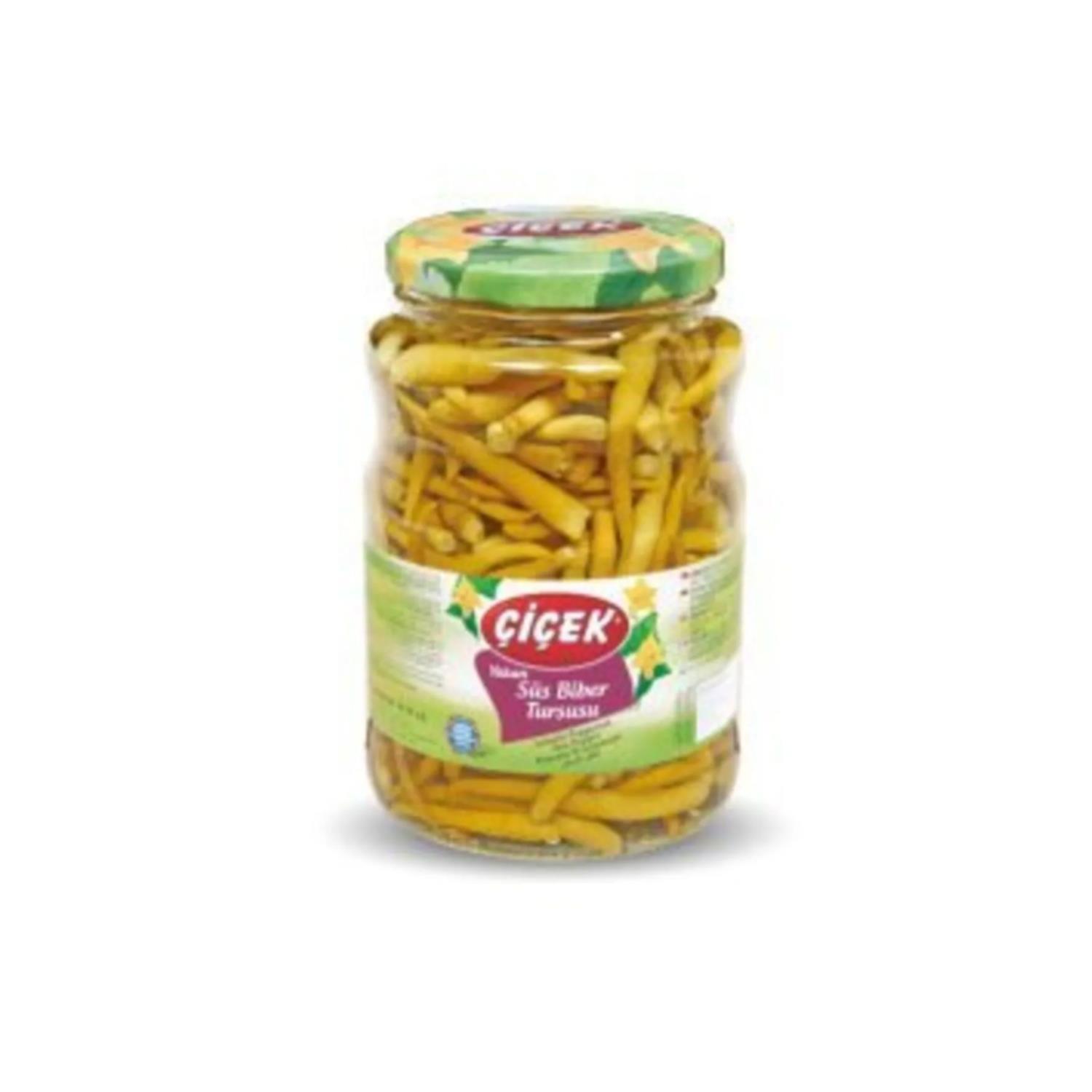 Çiçek Biber Turşu 720 ml Çiçek Biber Turşu 720 ml - Görsel 1