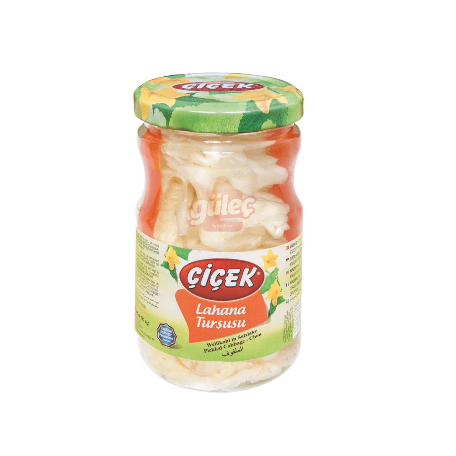 Çiçek Lahana Turşu 4x5 l Çiçek Lahana Turşu 12x720 g - Görsel 1