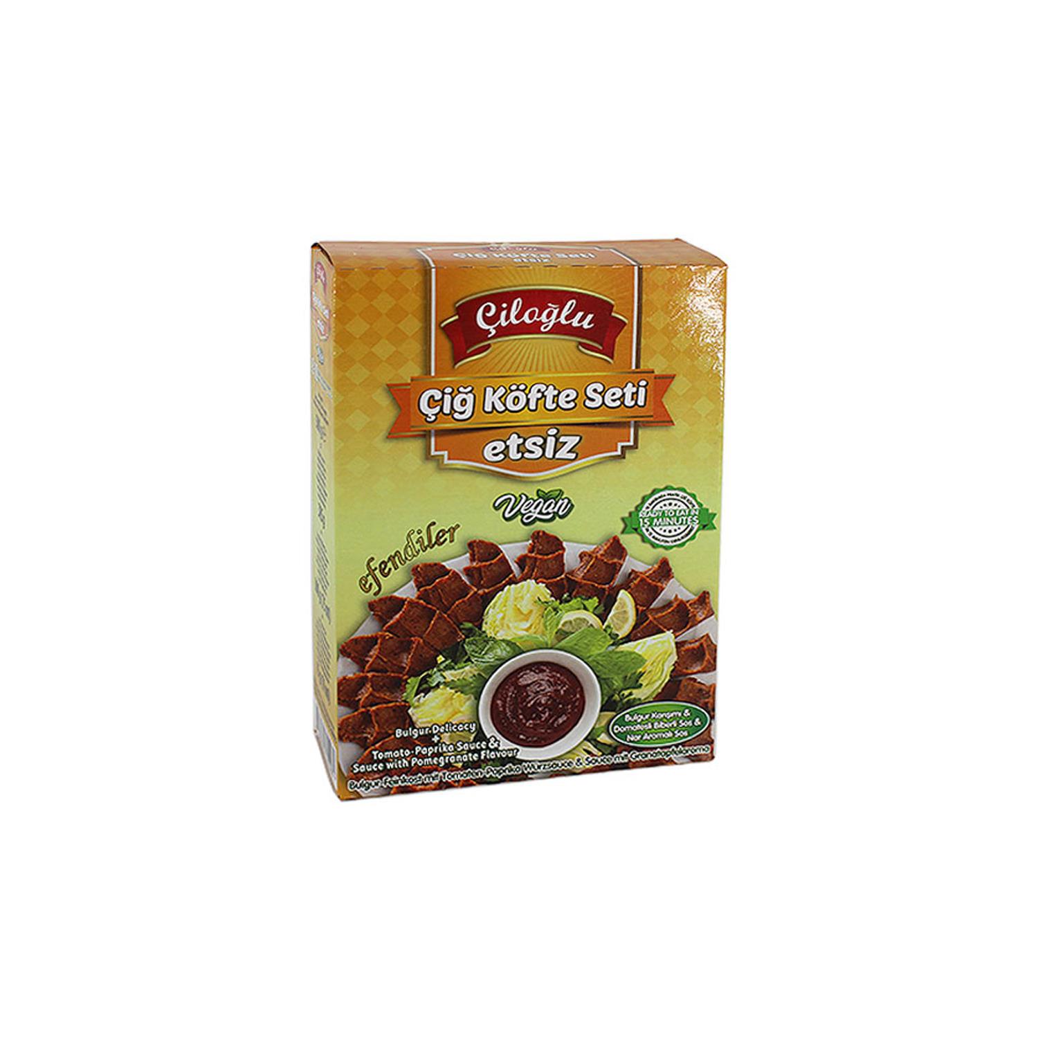 Çiloğlu Çiğ Köfte Set Etsiz 12x500 g Çiloğlu Çiğ Köfte Set Etsiz 12x500 g - Görsel 1
