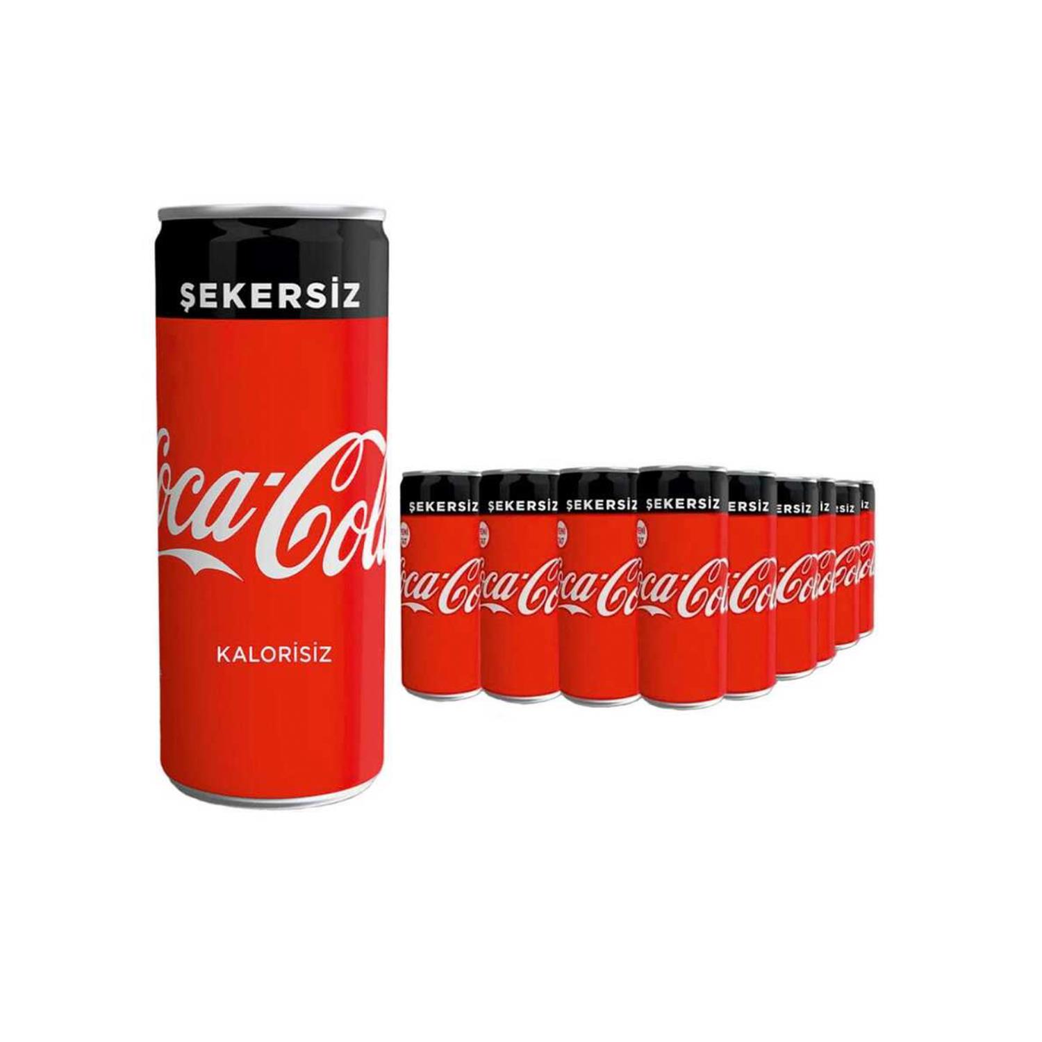 Coca Cola Zero D 24x0,33 ml Coca Cola Zero D 24x0,33 ml - Görsel 1