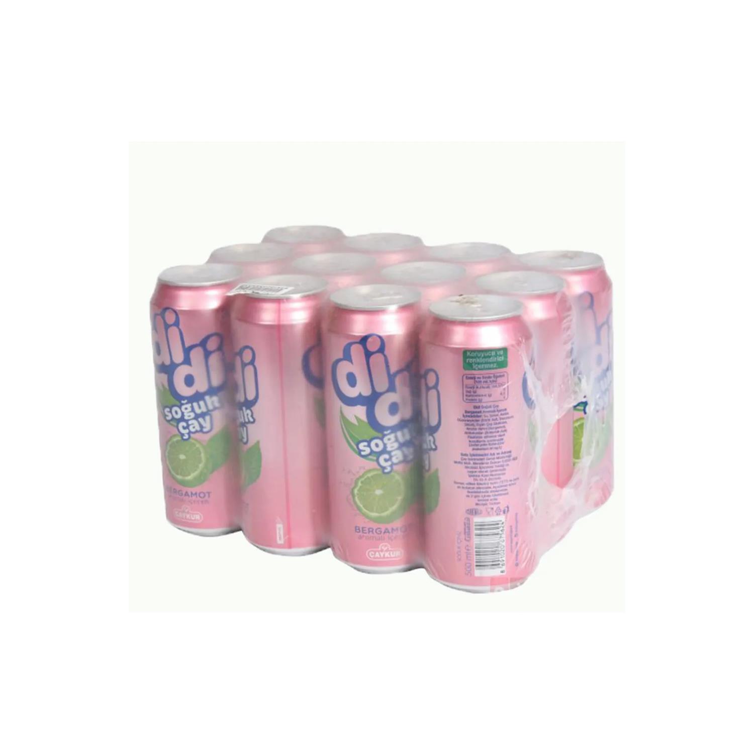 Didi Soğuk Çay Bergamot 12x1 lt Didi Soğuk Çay Bergamot 12x1 lt - Görsel 1