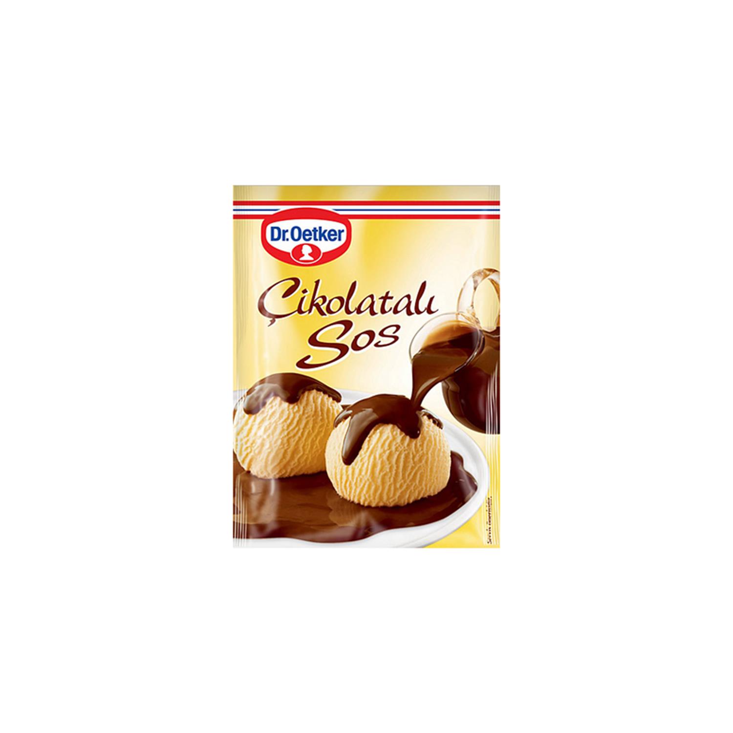 Dr. Oetker Çikolata Sos 24x128 g Dr. Oetker Çikolata Sos 24x128 g - Görsel 1