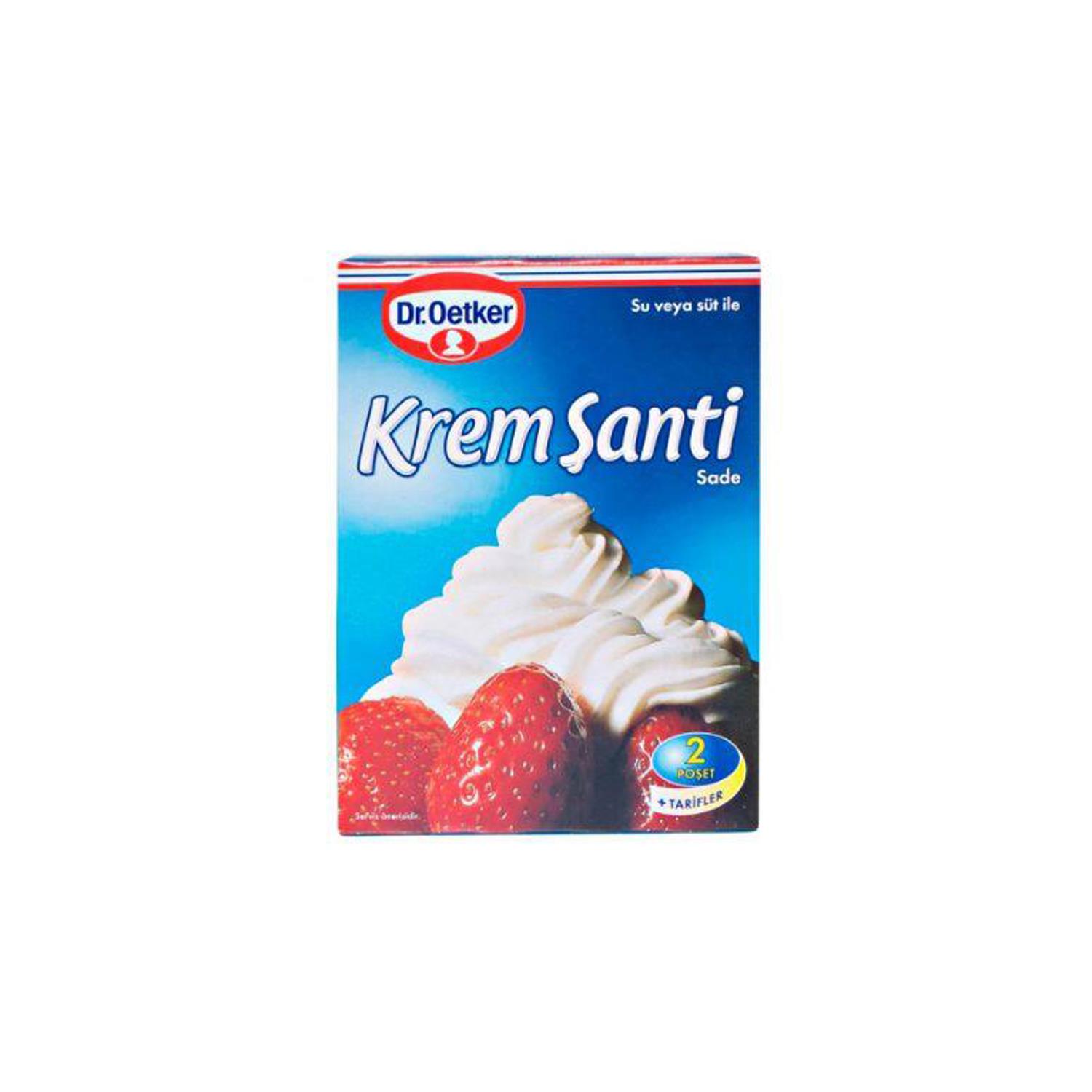 Dr. Oetker Krem Şanti Sade 24x75 g Dr. Oetker Krem Şanti Sade 24x75 g - Görsel 1