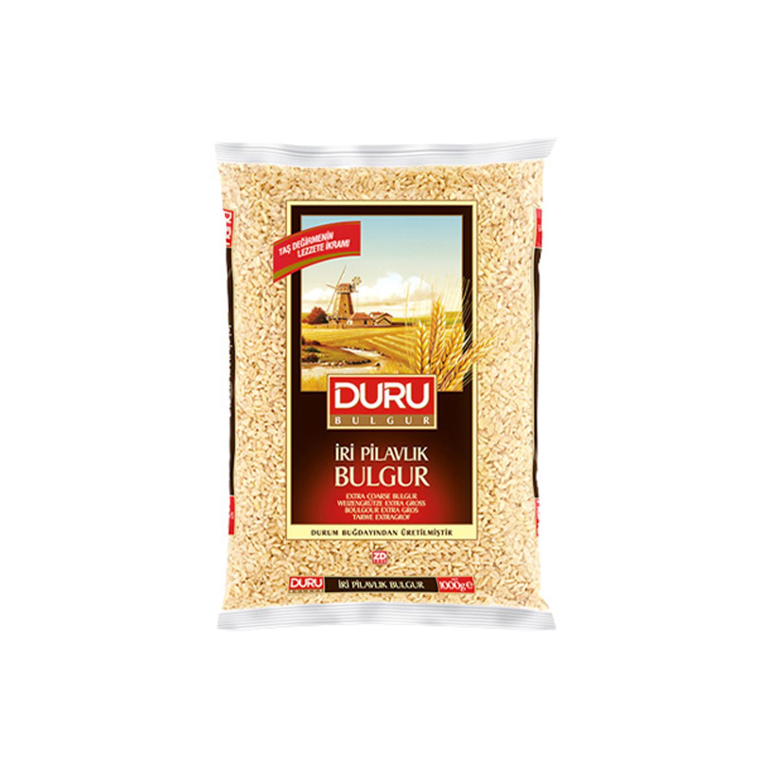 Duru Bulgur İri Pilavlık 12x1 kg Duru Bulgur İri Pilavlık 12x1 kg - Görsel 1