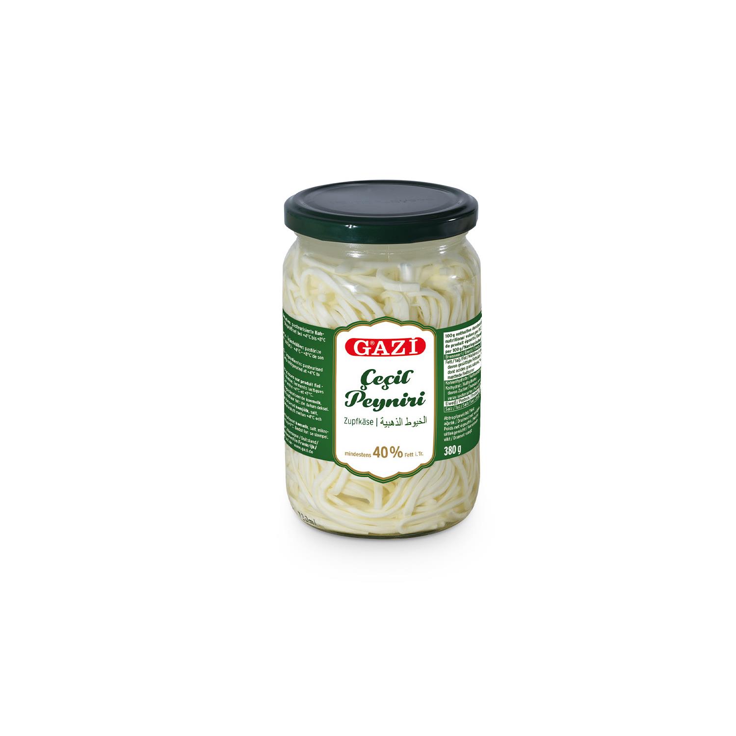 Gazi Çeçil Peynir Kav 9x380 g Gazi Çeçil Peynir Kav 9x380 g - Görsel 1
