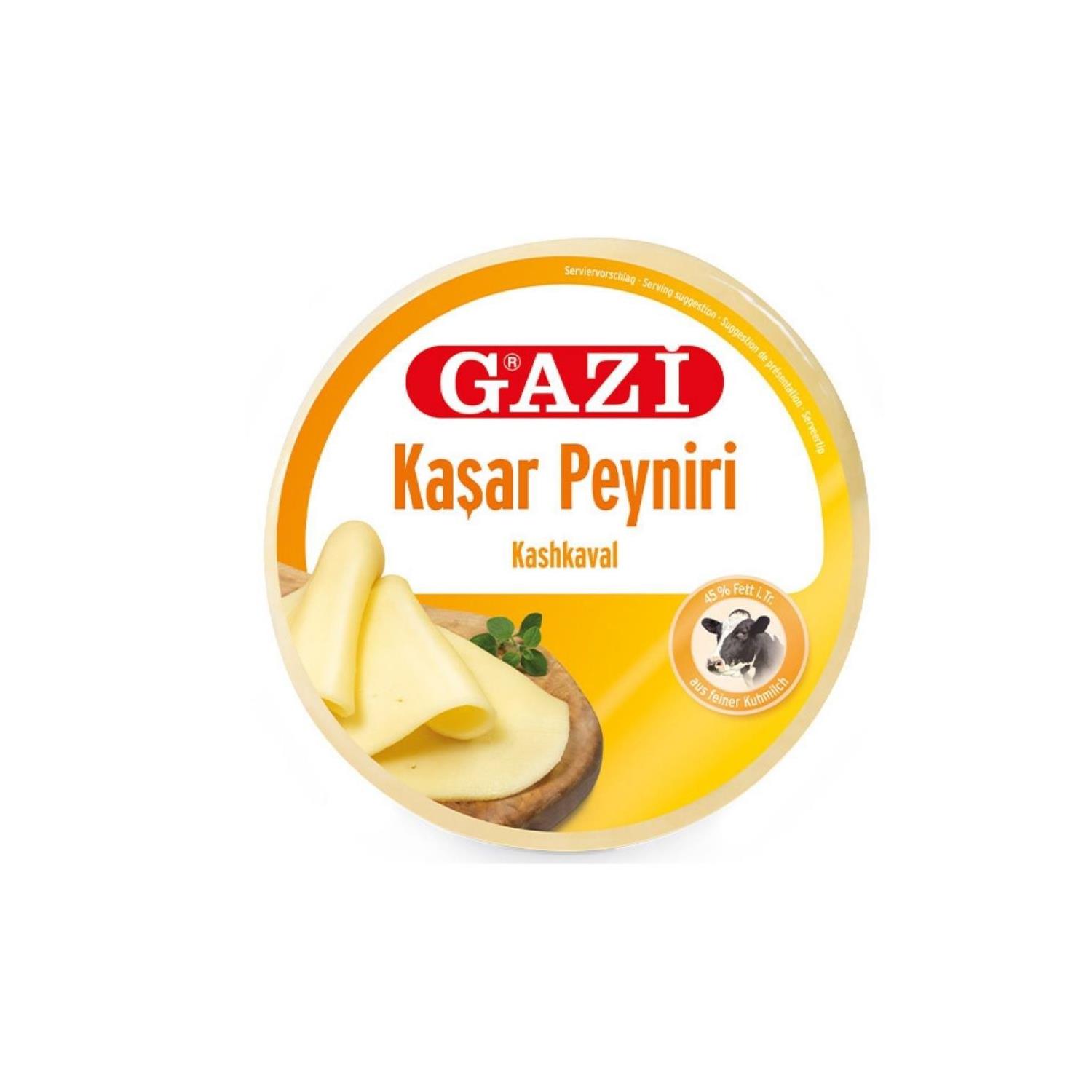 Gazi Kaşar Dilim 12x125 g Gazi Kaşar Dilim 12x125 g - Görsel 1