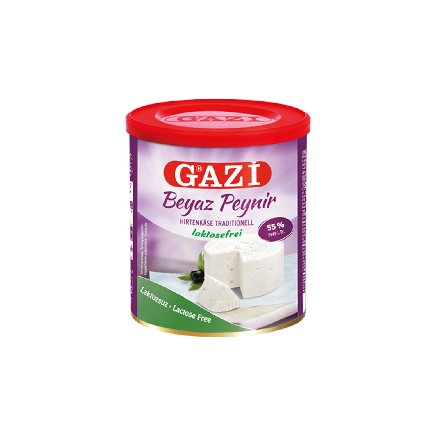 Gazi Laktoz Peynir 55% 6x500 g Gazi Laktoz Peynir 55% 6x500 g - Görsel 1