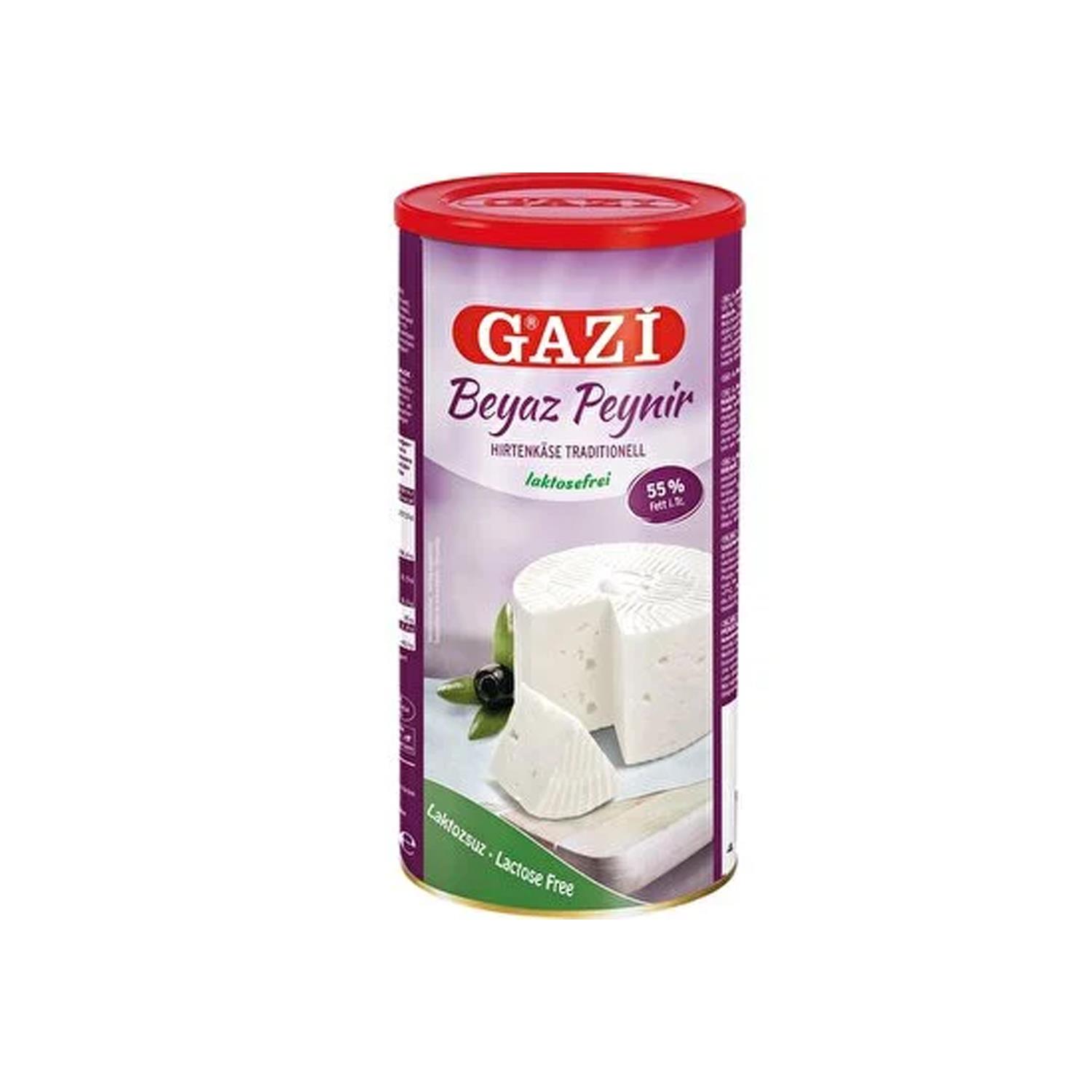 Gazi Laktoz Peynir 55% 6x800 g Gazi Laktoz Peynir 55% 6x800 g - Görsel 1