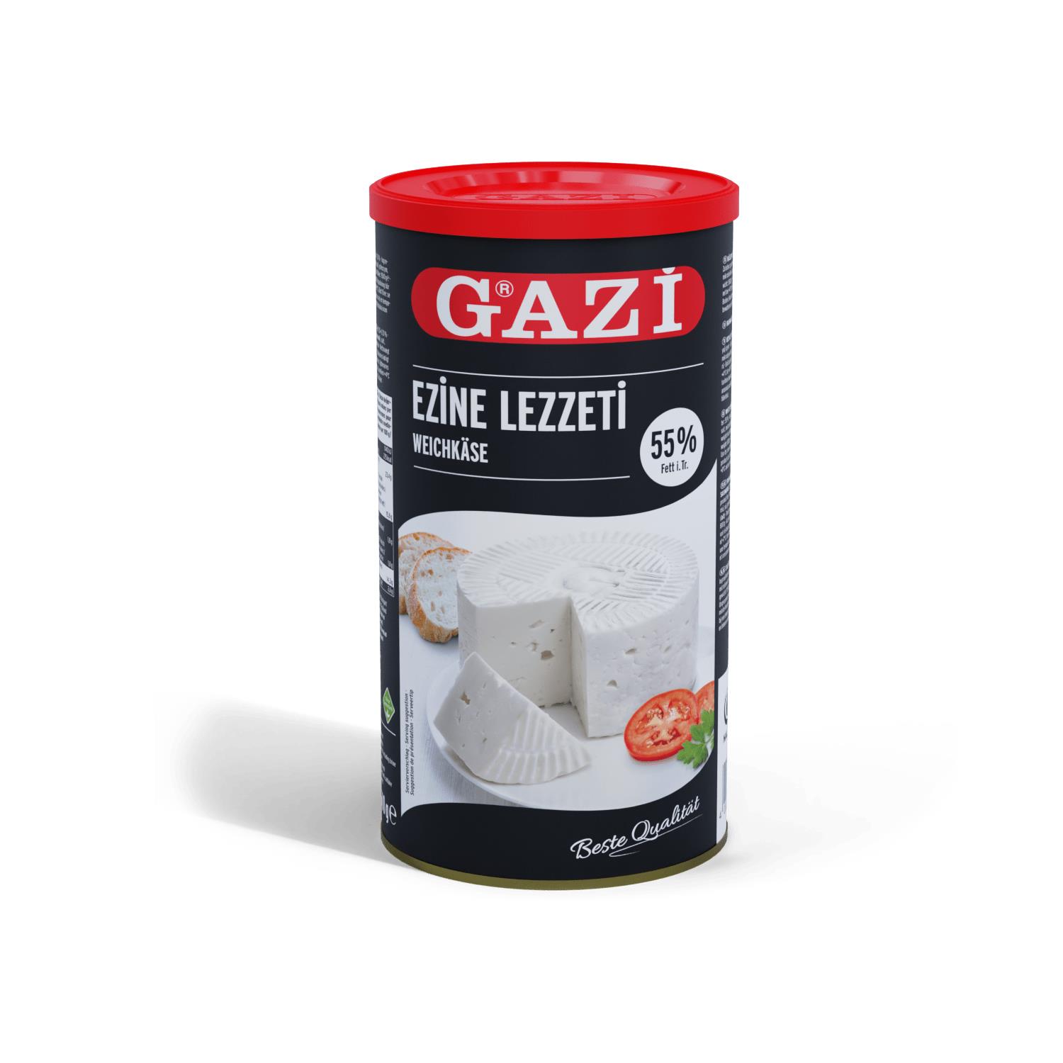 Gazi Peynir 55% 6x500 g Gazi Peynir 55% 6x500 g - Görsel 1
