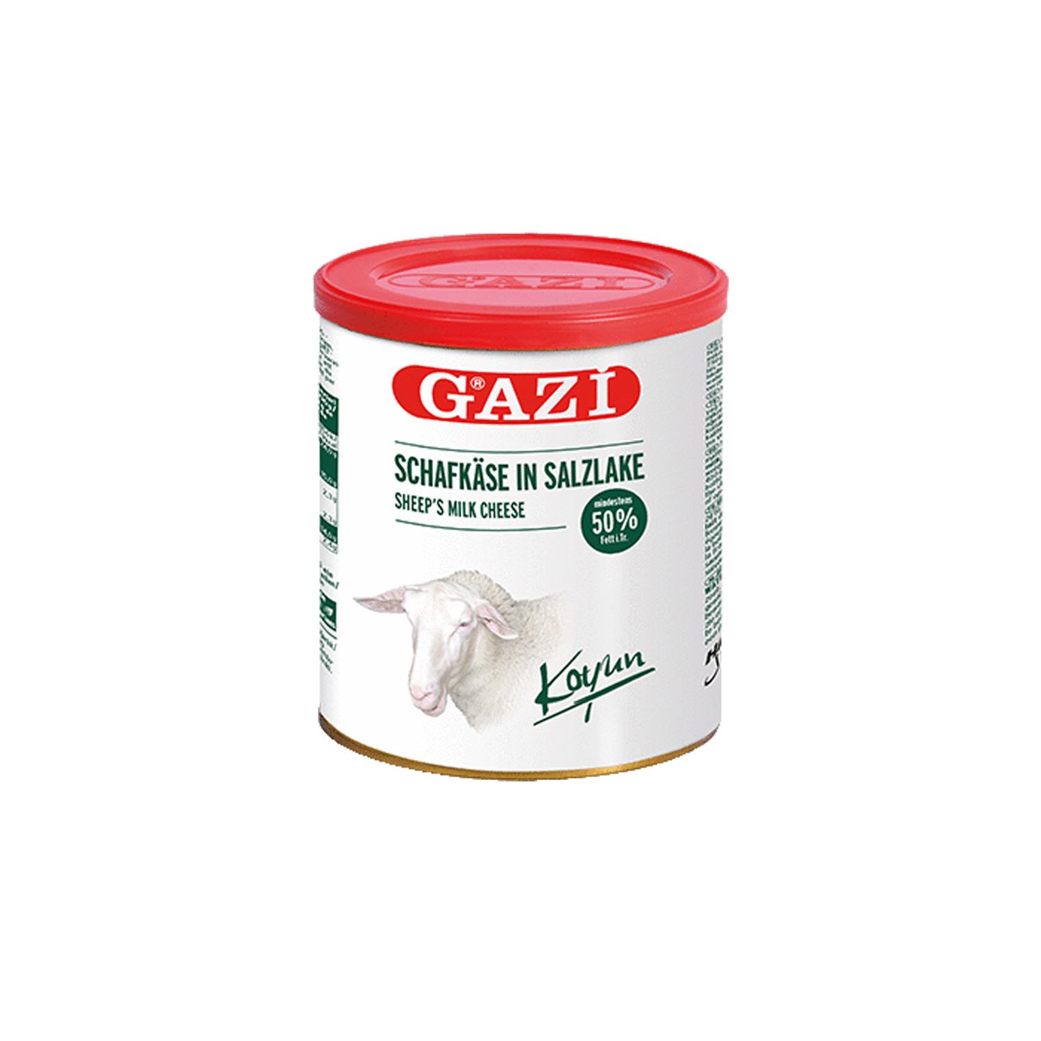 Gazi Schafkase 50% 6x400 g Gazi Schafkase 50% 6x400 g - Görsel 1
