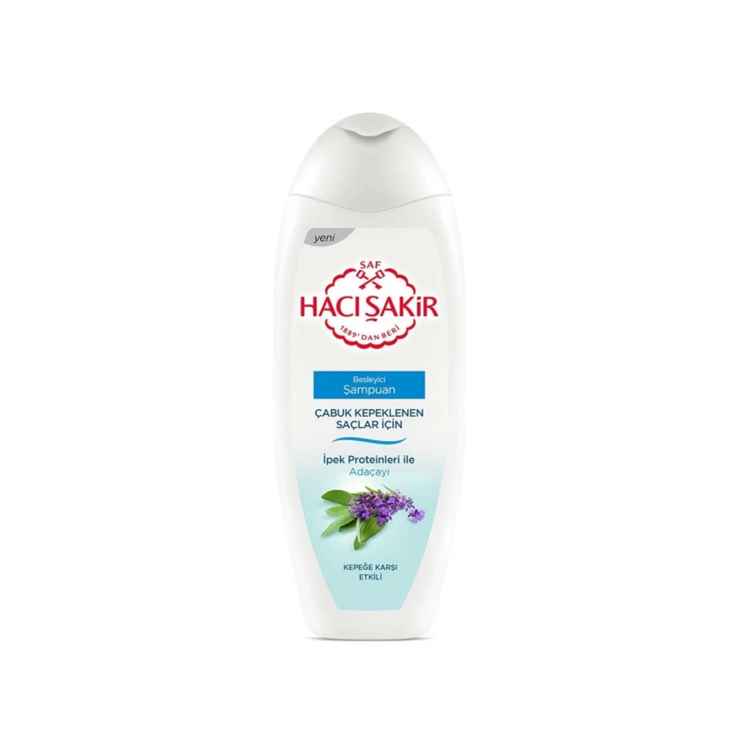 Hacı Şakir Şampuan Adaçayı 12x500 ml Hacı Şakir Şampuan Adaçayı 12x500 ml - Görsel 1