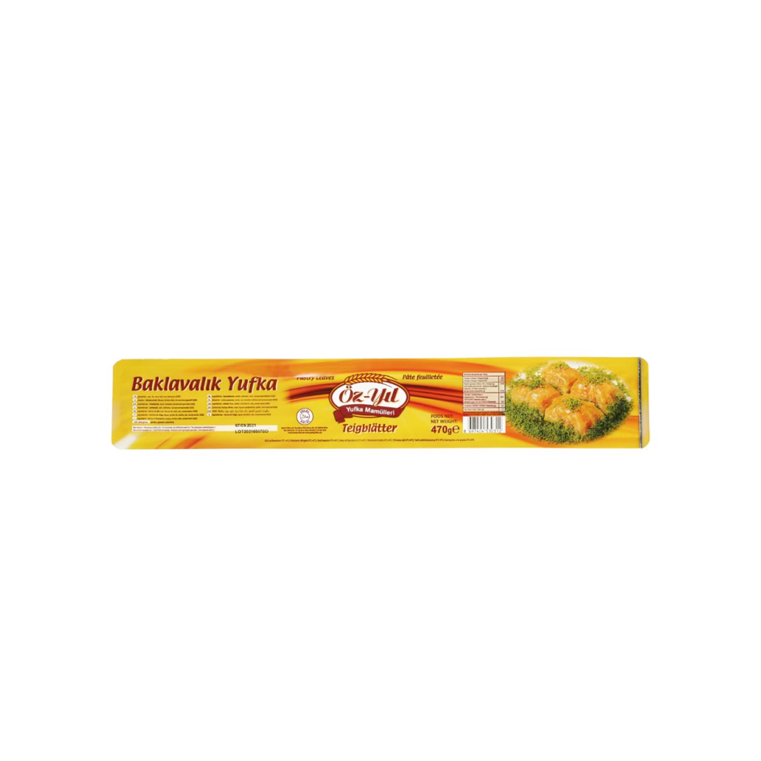İpek Baklavalık Yufka 20x470 g İpek Baklavalık Yufka 20x470 g - Görsel 1