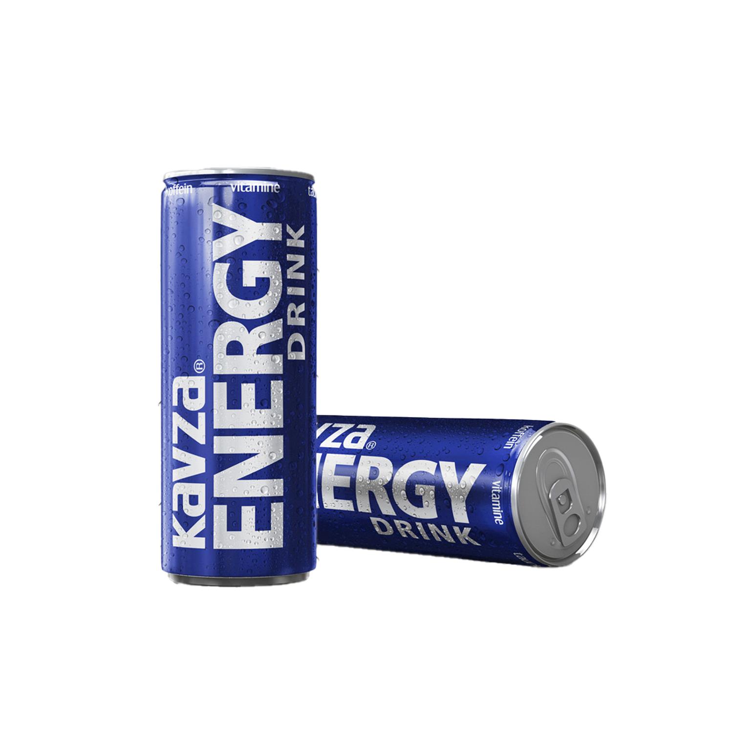 Kavza Energy Drink 24x250 ml Kavza Energy Drink 24x250 ml - Görsel 1