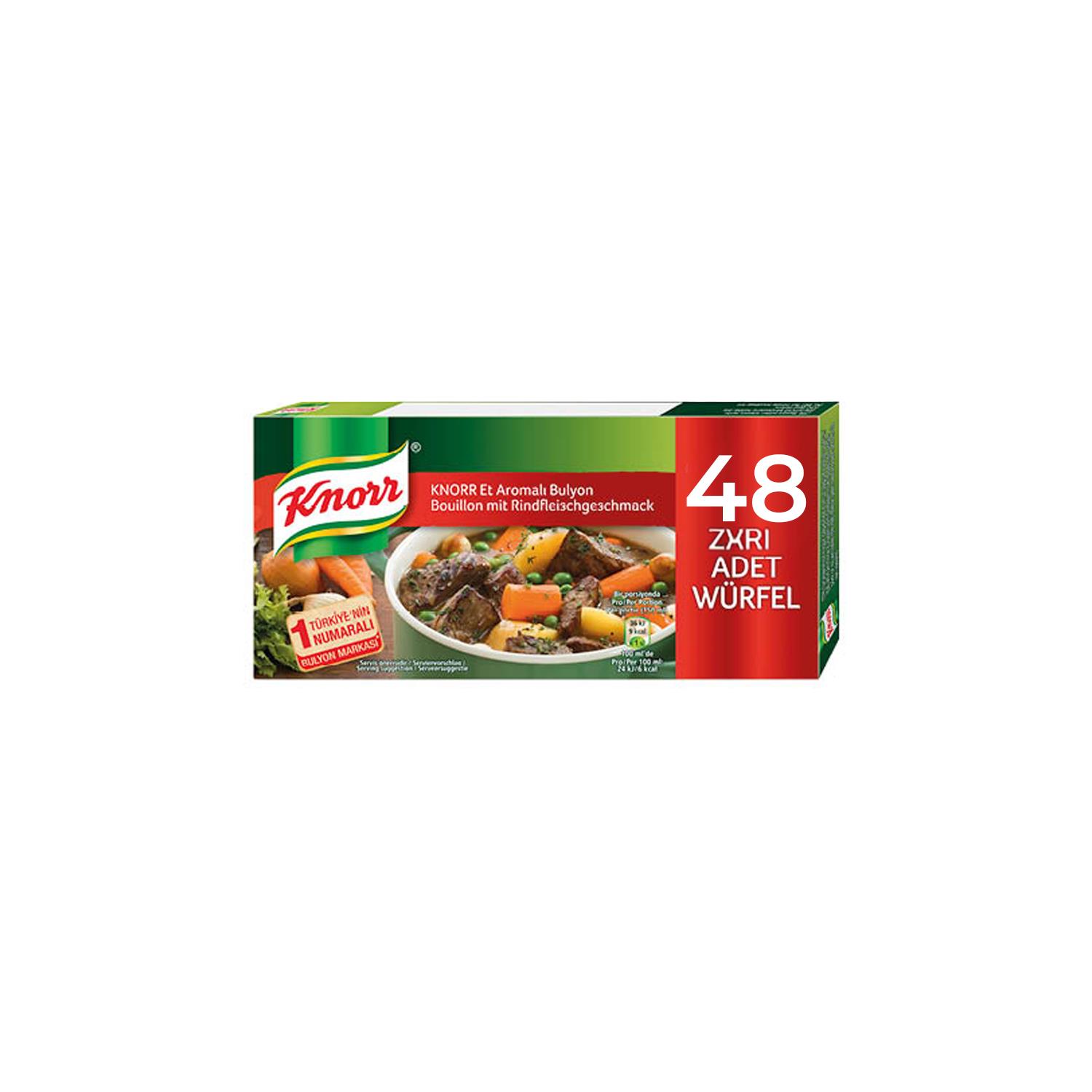 Knorr Bulyon Et 48x120 g Knorr Bulyon Et 48x120 g - Görsel 1