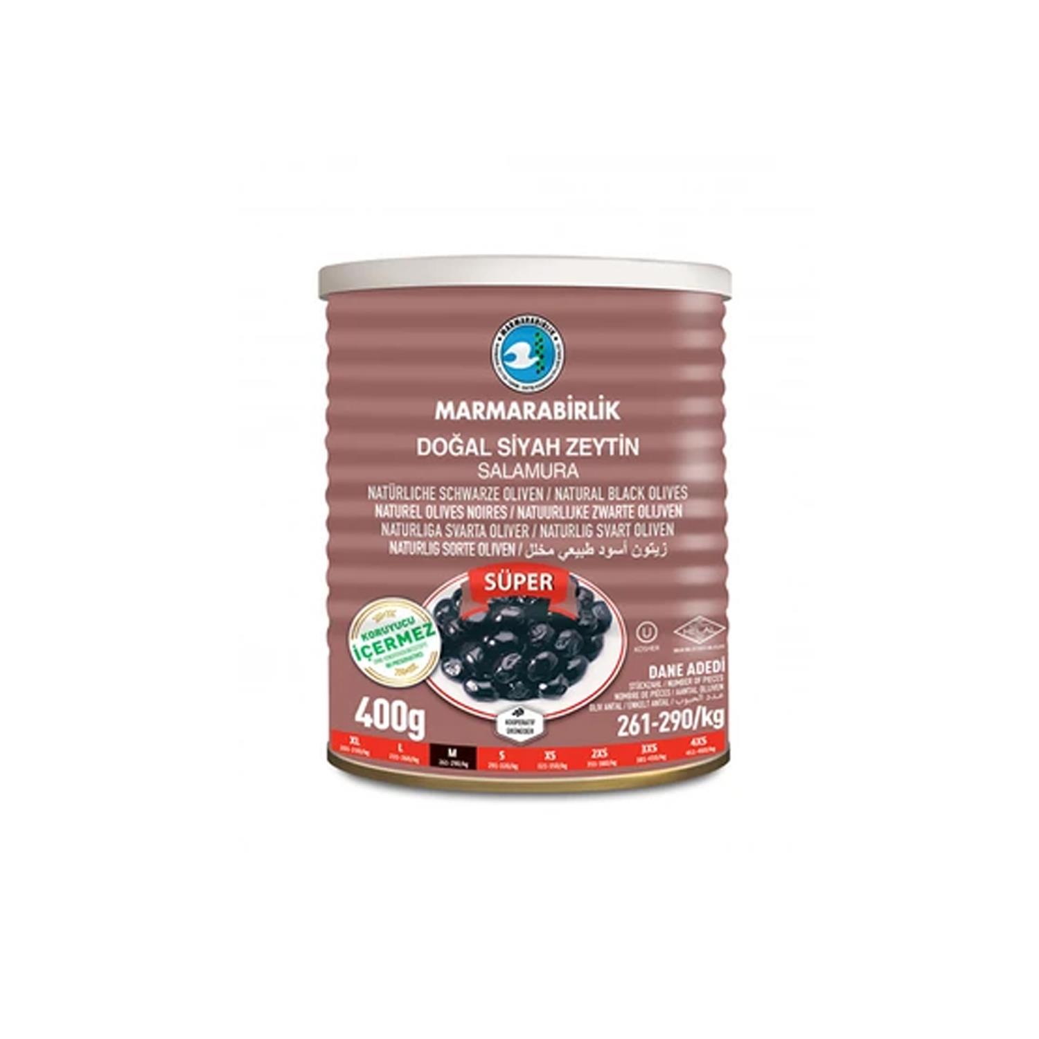 Mb Süper Zeytin M Döşe 6x400 g Mb / Süper Zeytin M Döşe 6x400 g - Görsel 1