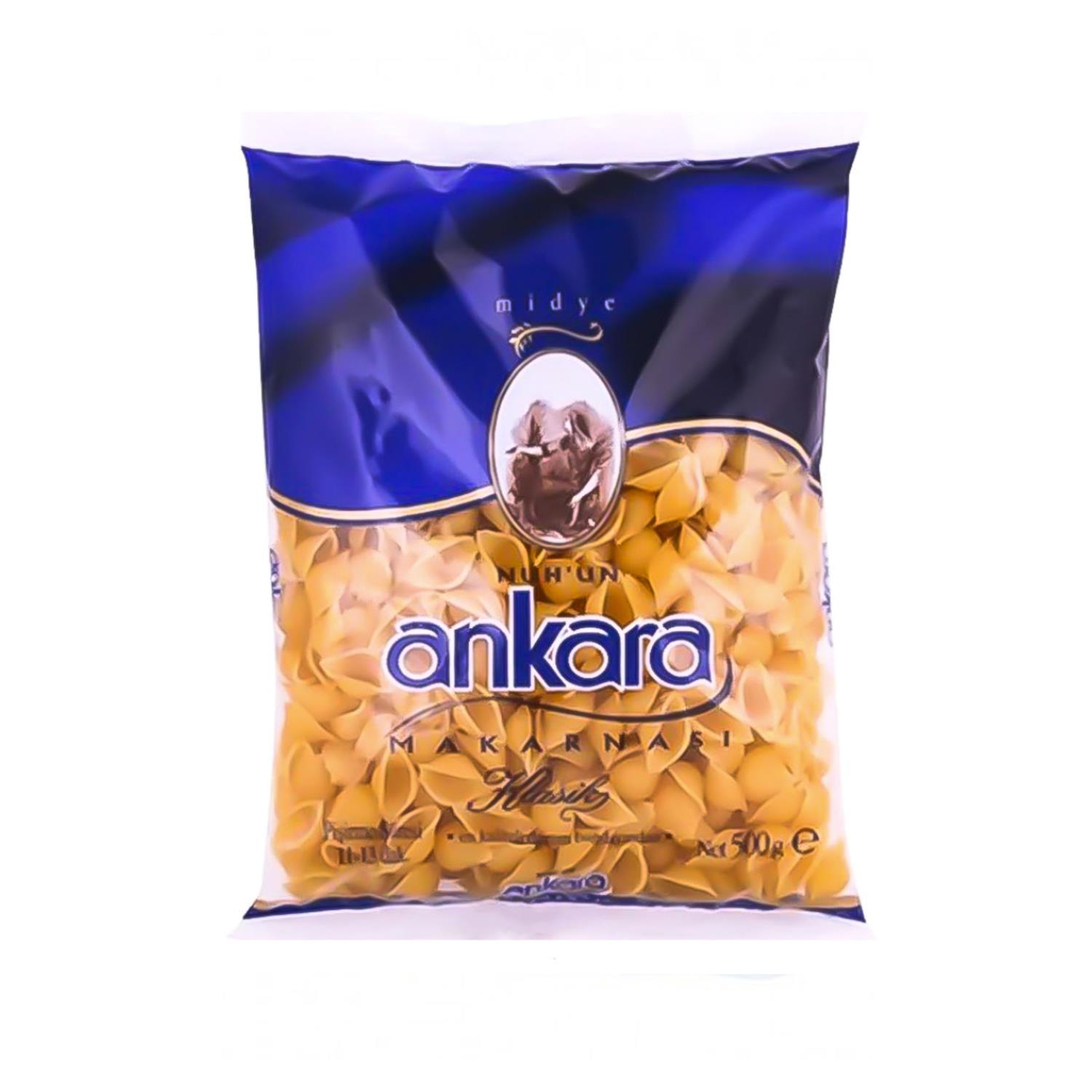Nuh'un Ankara Makarna Midye 20x500 g Nuh'un Ankara Makarna Midye 20x500 g - Görsel 1