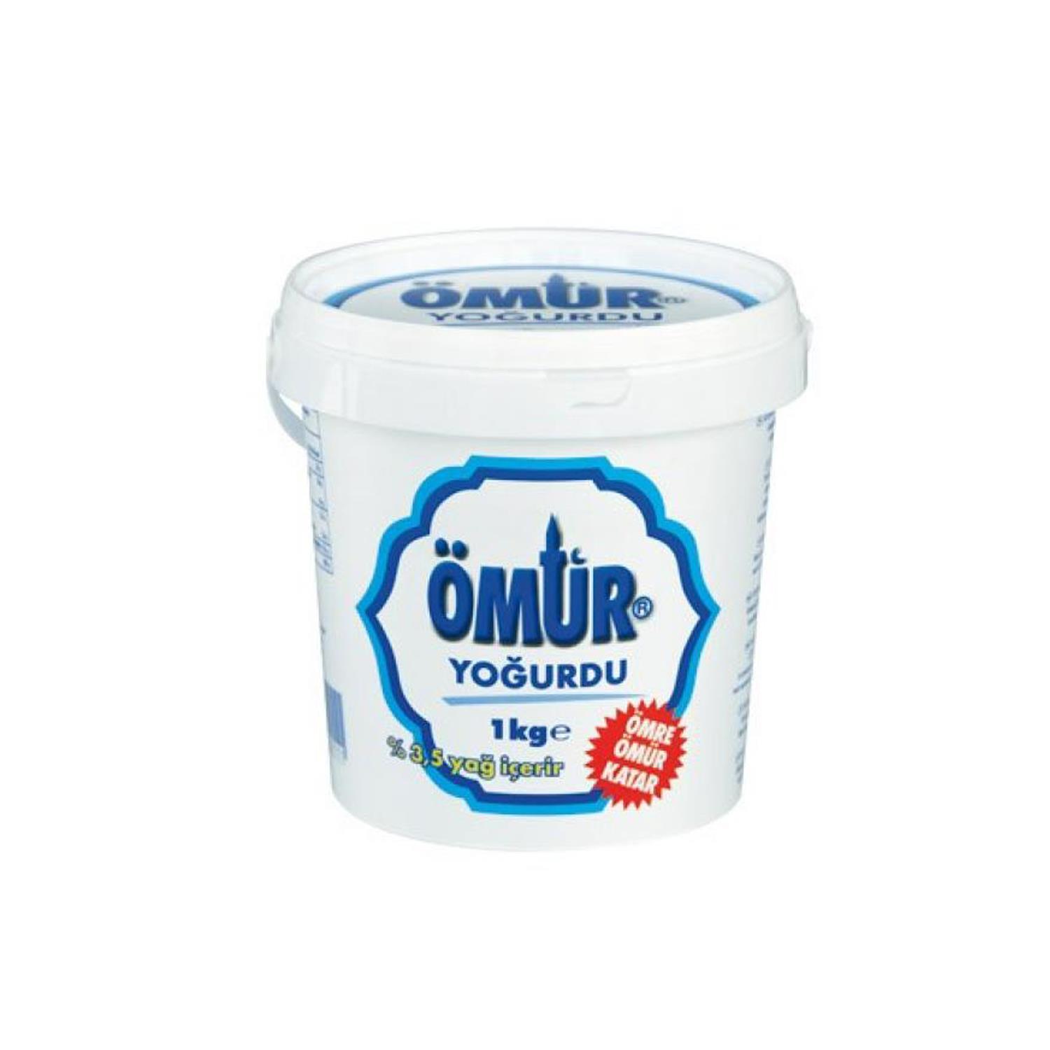 Ömür Yoğurt 3,5% 6x1 kg Ömür Yoğurt 3,5% 6x1 kg - Görsel 1