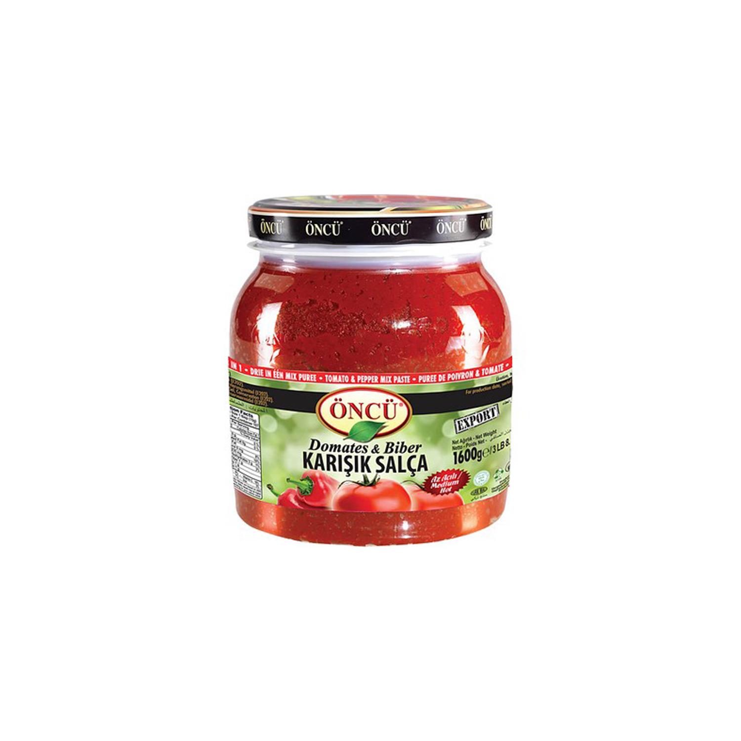 Öncü Karışık Salça Pet 6x1650 g Öncü Karışık Salça Pet 6x1650 g - Görsel 1