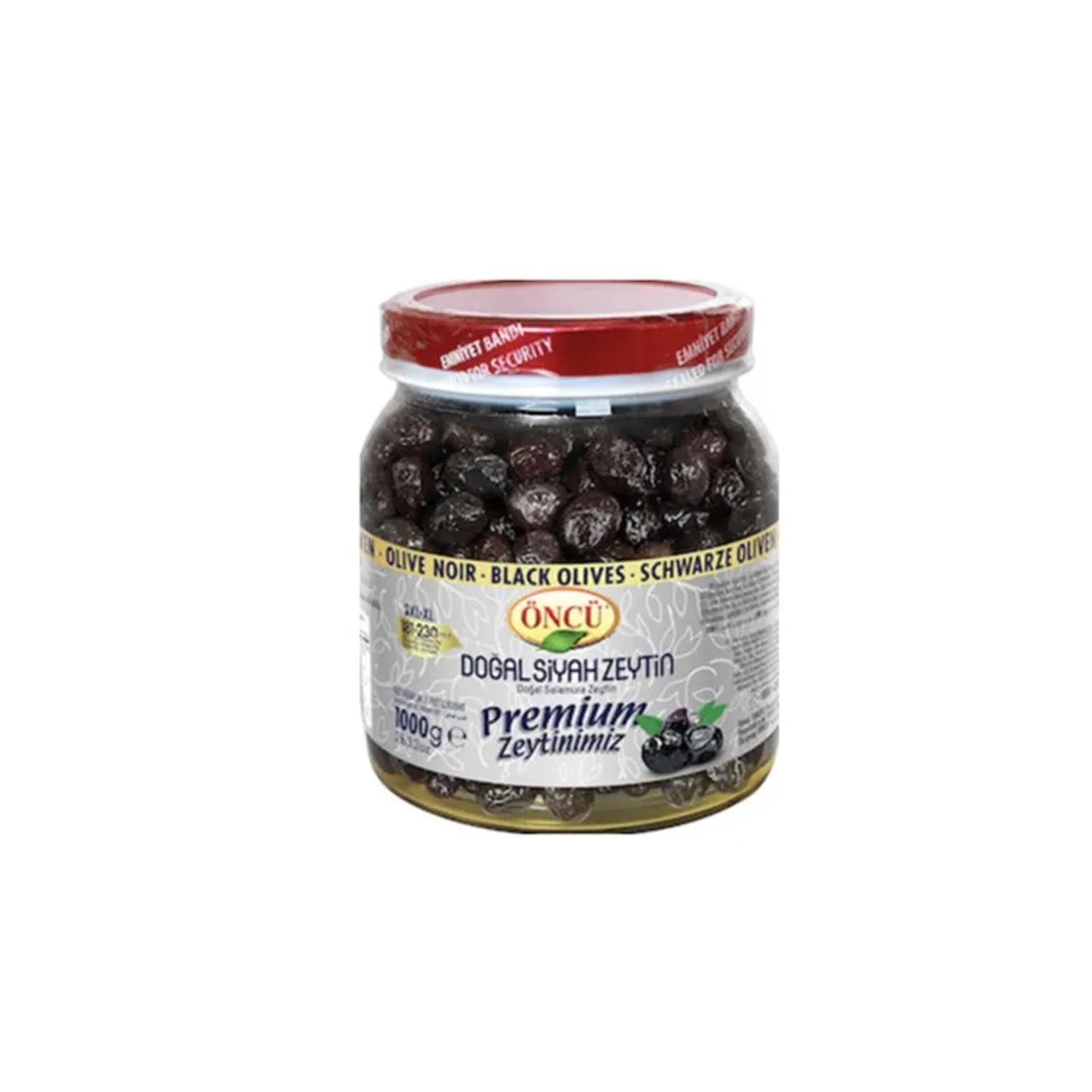 Öncü Siyah Zeytin Pet XL 12x500 g Öncü Siyah Zeytin Pet XL 12x500 g - Görsel 1