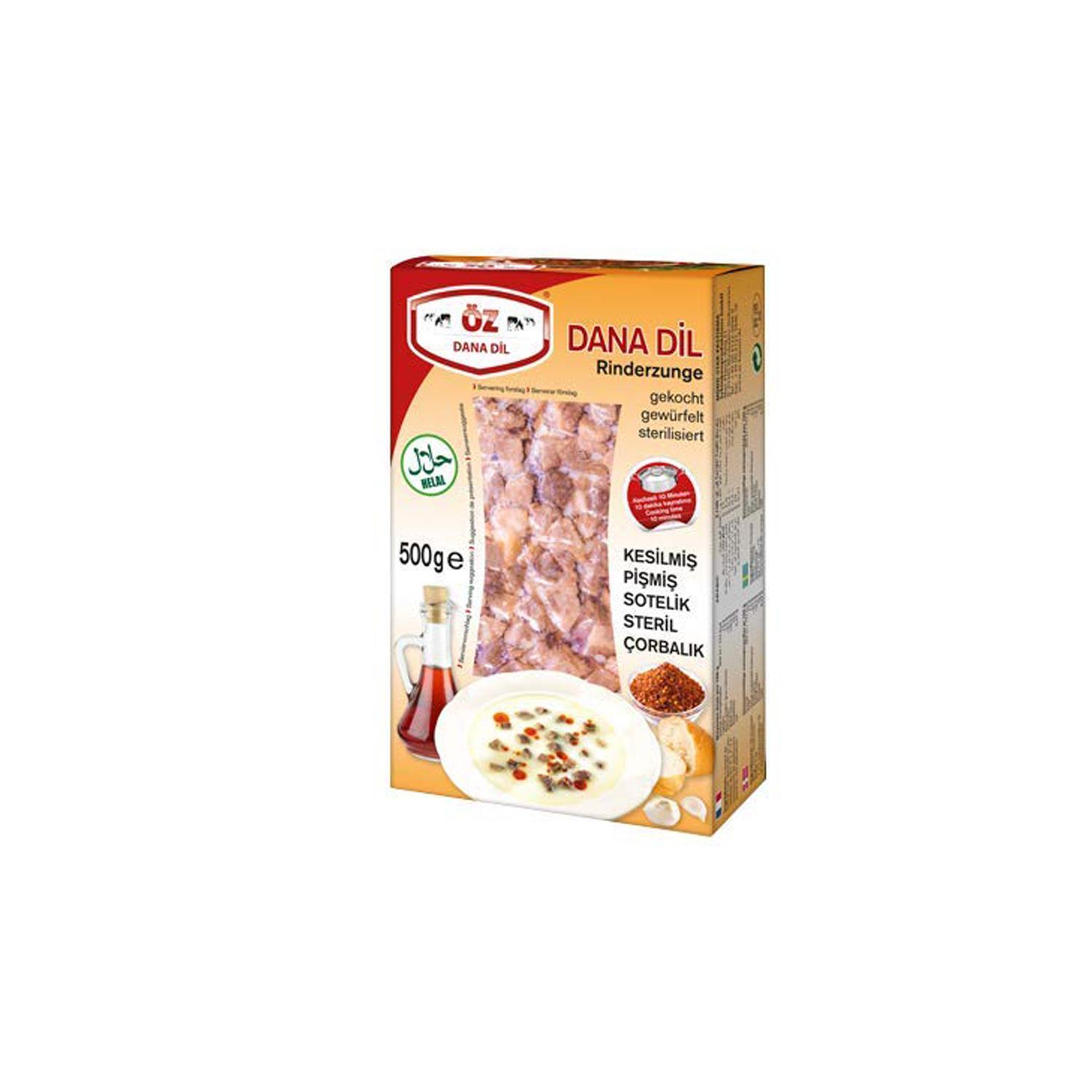 Öz Dana Dil Karton 32x500 g Öz Dana Dil Karton 32x500 g - Görsel 1