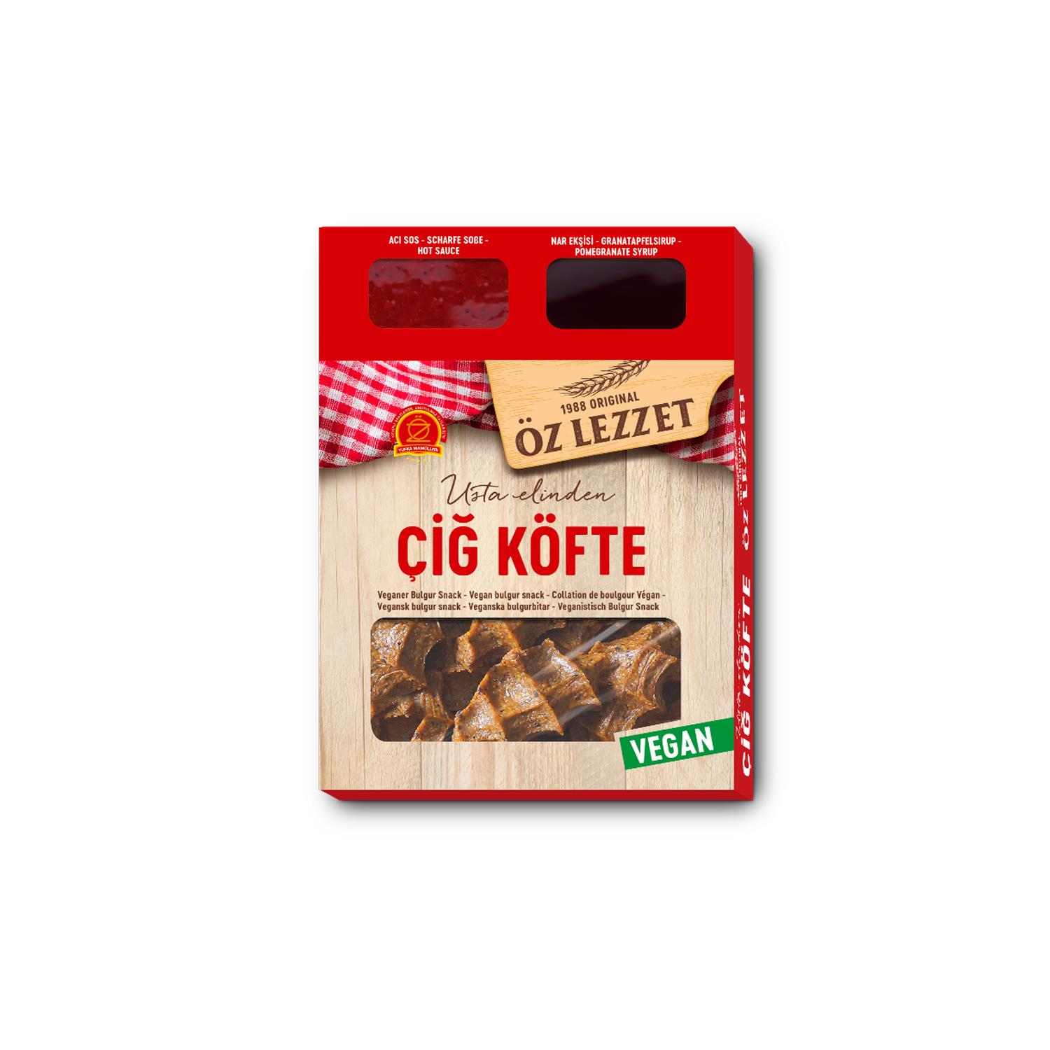 Öz Hazır Çiğköfte 8x340 g Öz Hazır Çiğköfte 8x340 g - Görsel 1