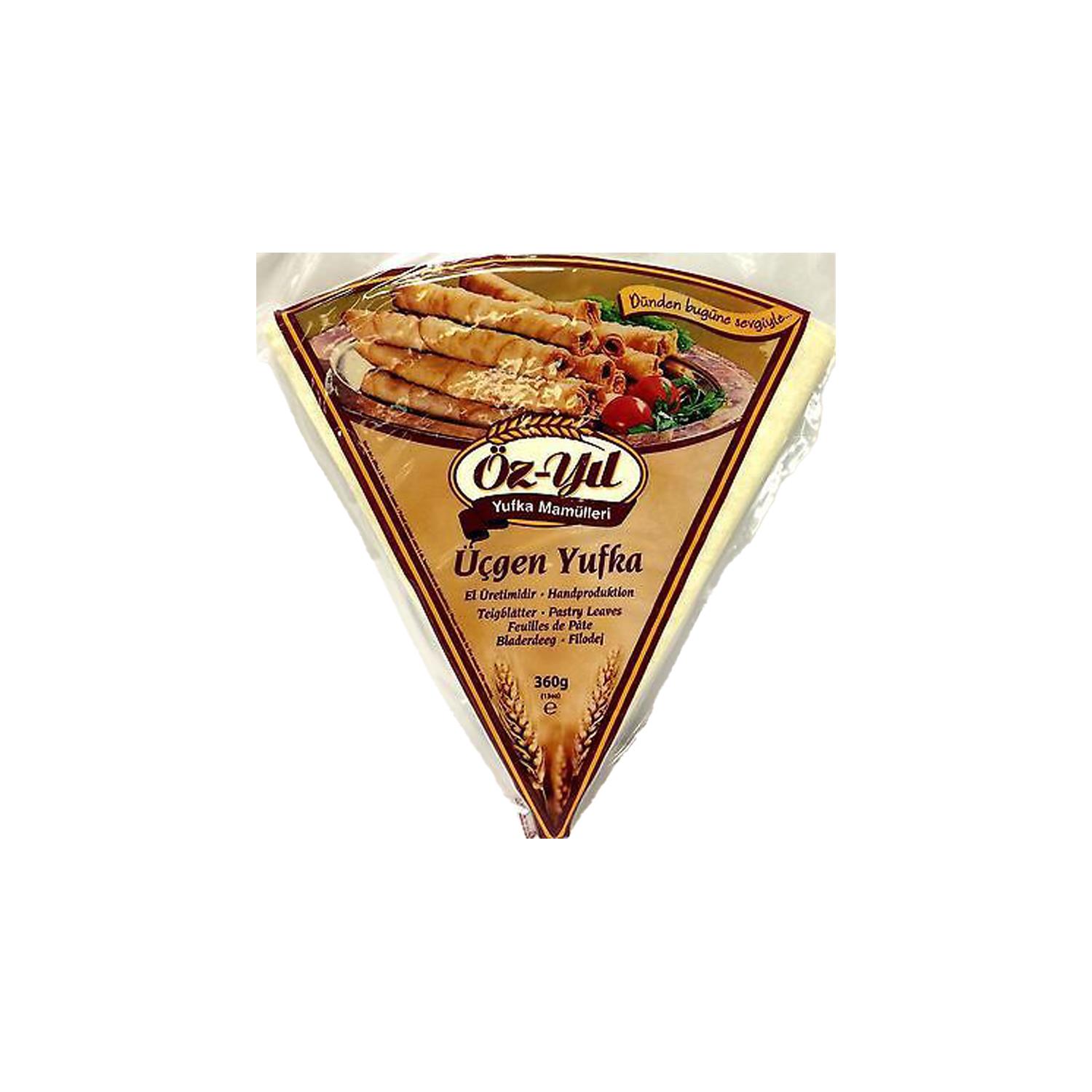 Özyıl Üçgen Yufka 16x360 g Özyıl Üçgen Yufka 16x360 g - Görsel 1