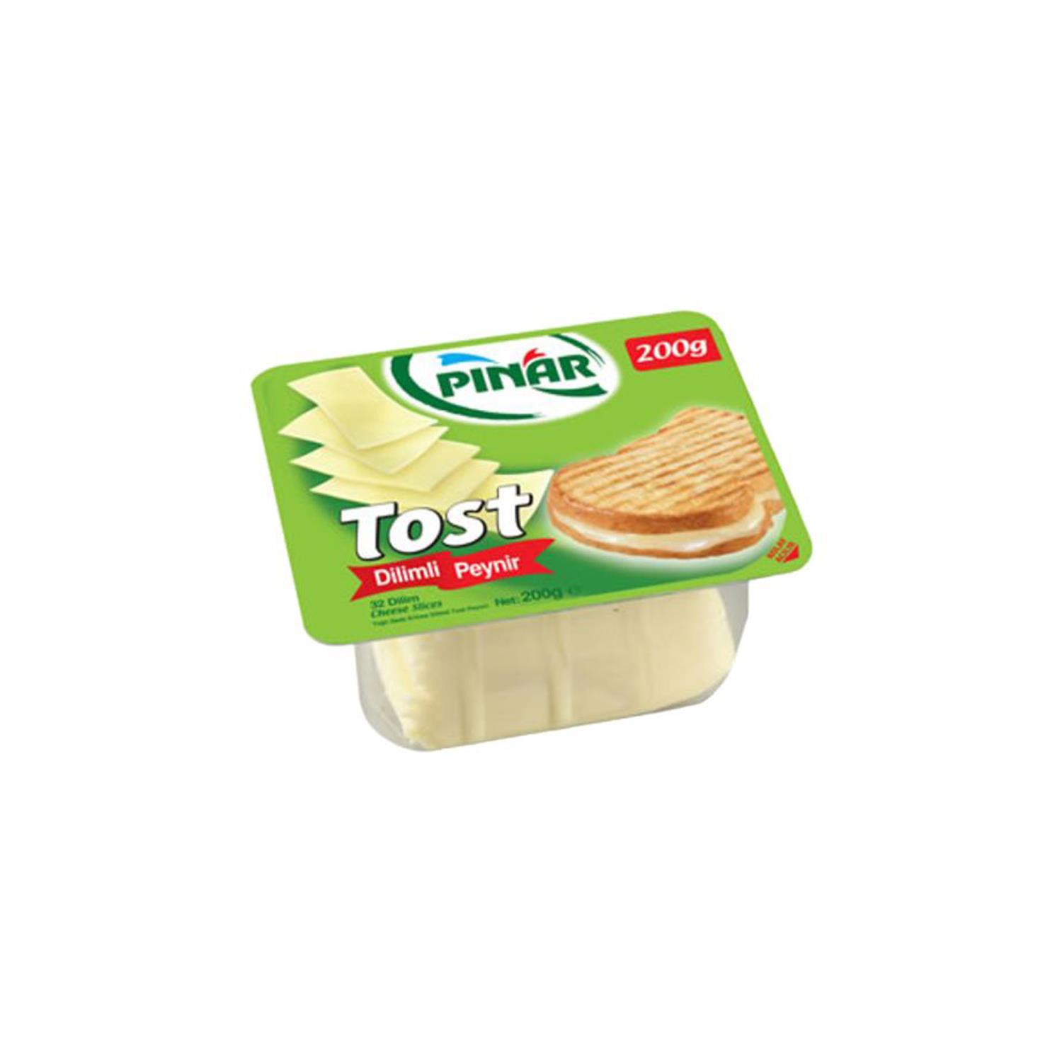 Pınar Tost Kaşar Dil 24x200 g Pınar Tost Kaşar Dil 24x200 g - Görsel 1